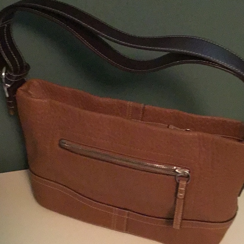 Coach leather bag.  Like new condition